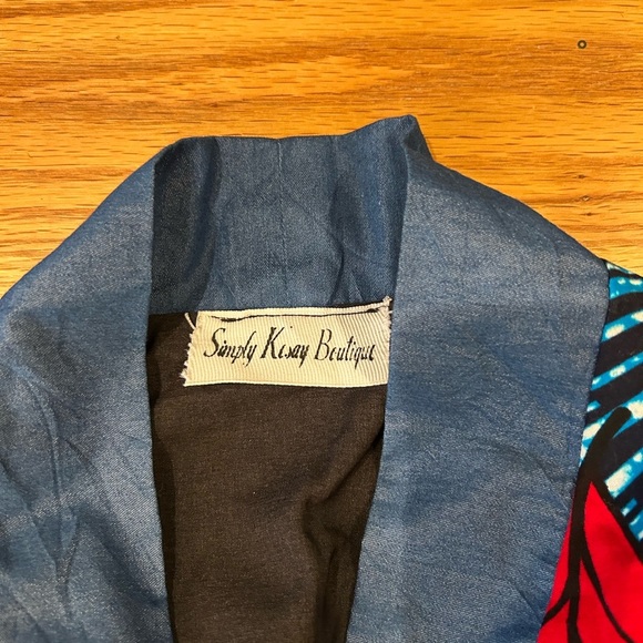 Handmade Tribal Print Robe - Picture 7 of 8